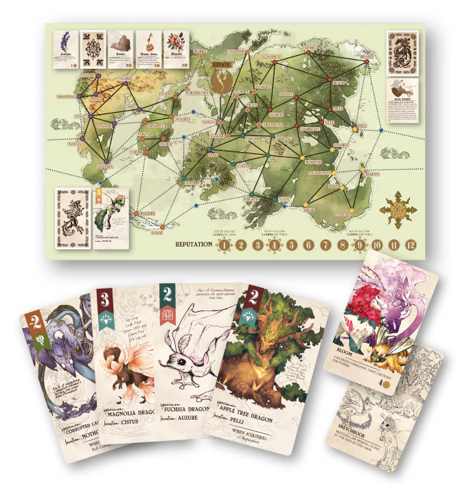 Botany Floral Dragons + Bountiful Blossom Mini Expansion + Fantastic Festival e Furious Fungus - Image 4