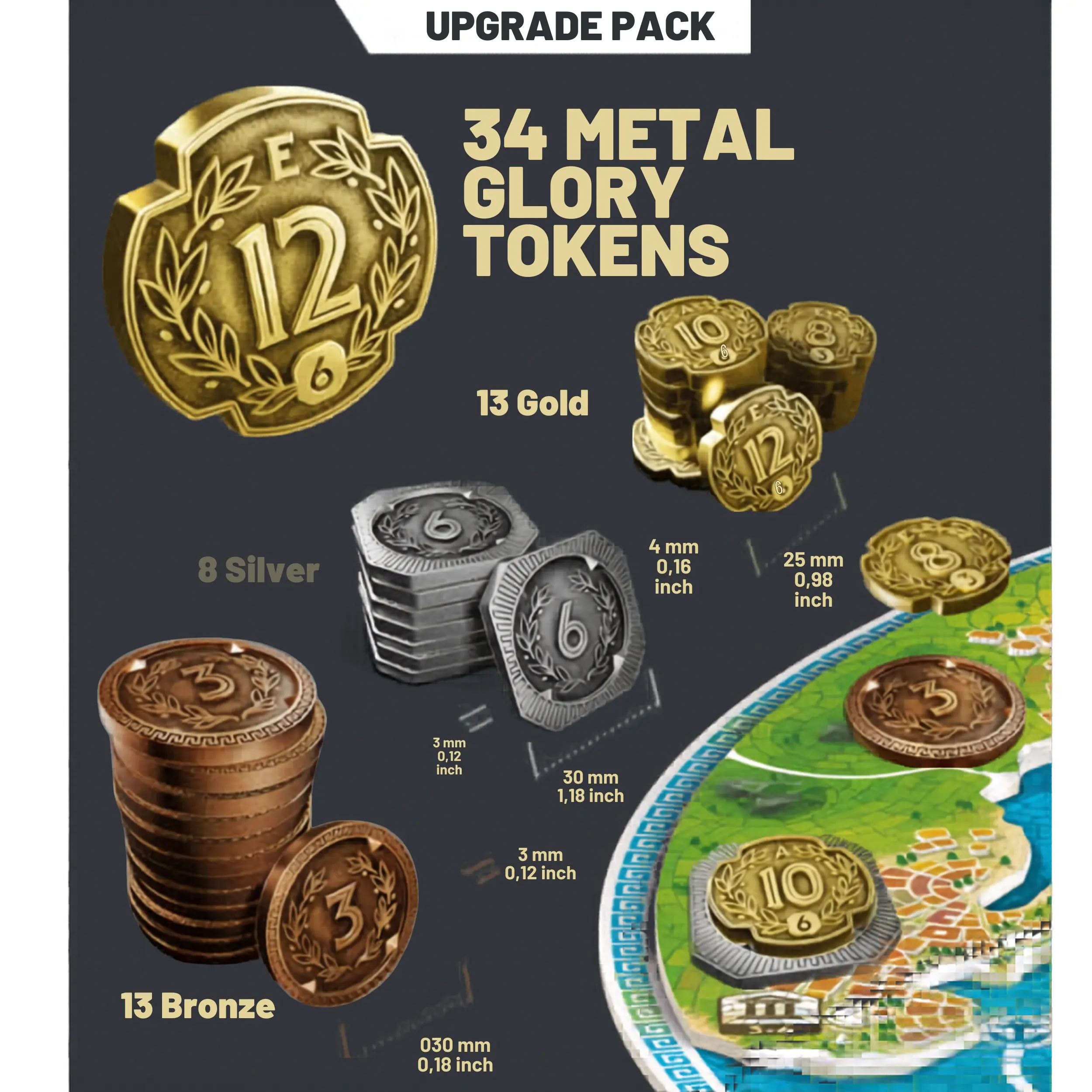 For the Gods! - Metal Glory Tokens